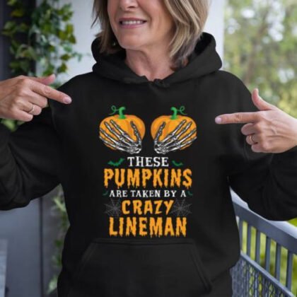 Crazy Lineman Halloween Pumpkins