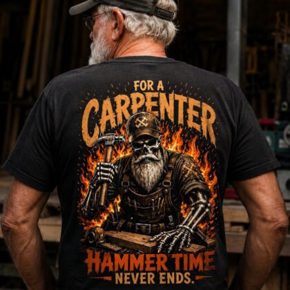 Hammer Time Carpenter T-Shirt Hoodie And More